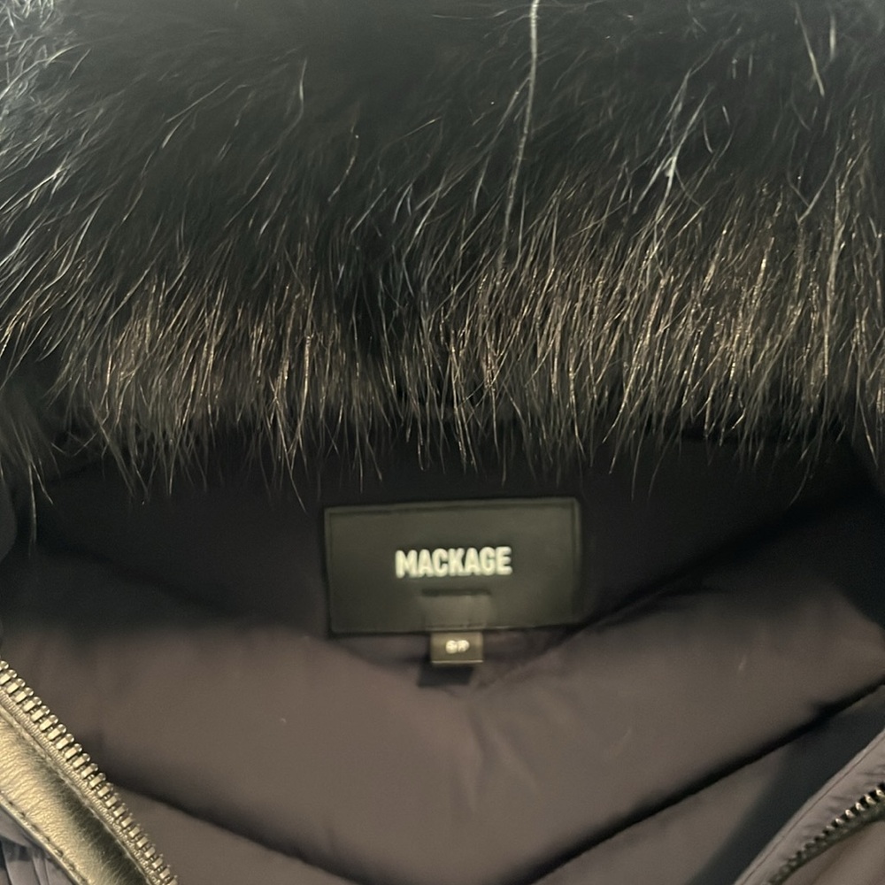 Mackage Fox Fur Hooded Patsy Down Jacket - image 5